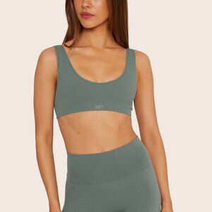 SET Active SCULPTFLEX® PLUNGE BRA - WAVE Size M Wave / M